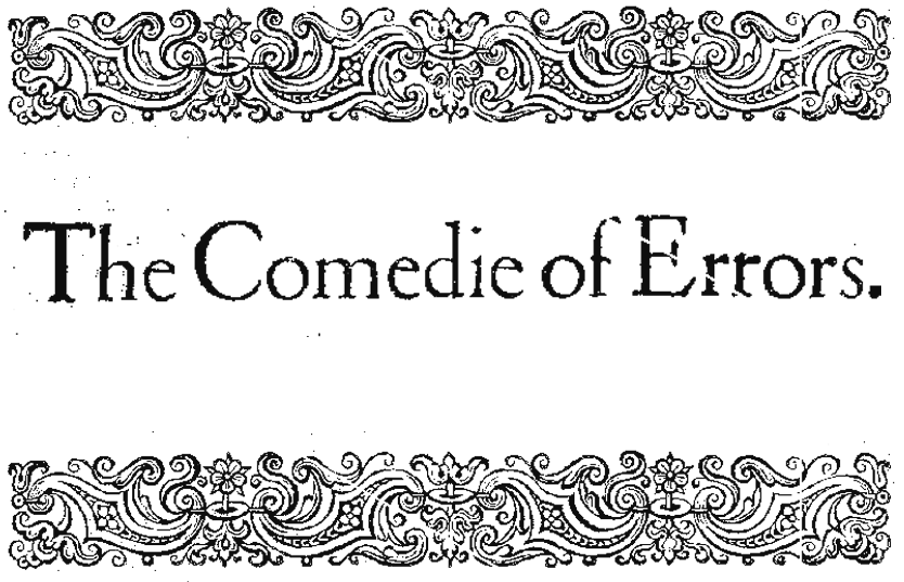 The Comedy of Errors